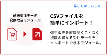 ネットショップのCSVデータをテンプレートでインポート 並び替え無し ネットショップのCSVデータをテンプレートでインポート 並び替え無し